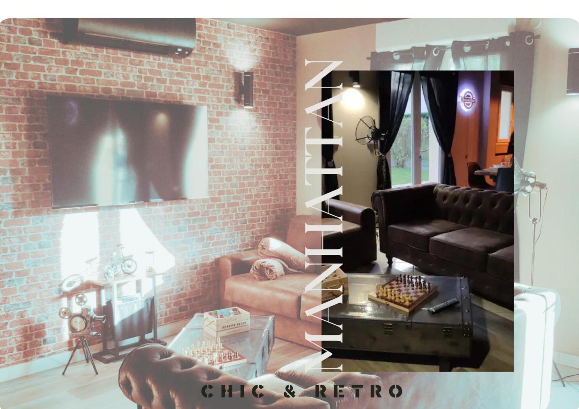 Le Manhattan Authentique Maison Climatisee 78 M2 Brasles Exterior foto